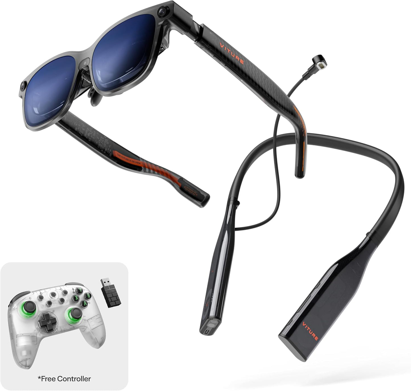 VITURE Luma Ultra XR Glasses & Pro Neckband 12GB+256GB Bundle