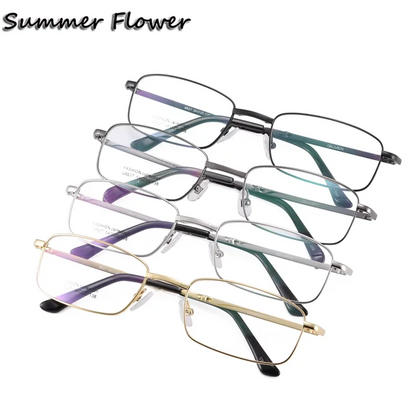 Foldable Optical Glasses Frame Customize Gafas Prescription Eyeglass Men Folding Reading Glasses with Case