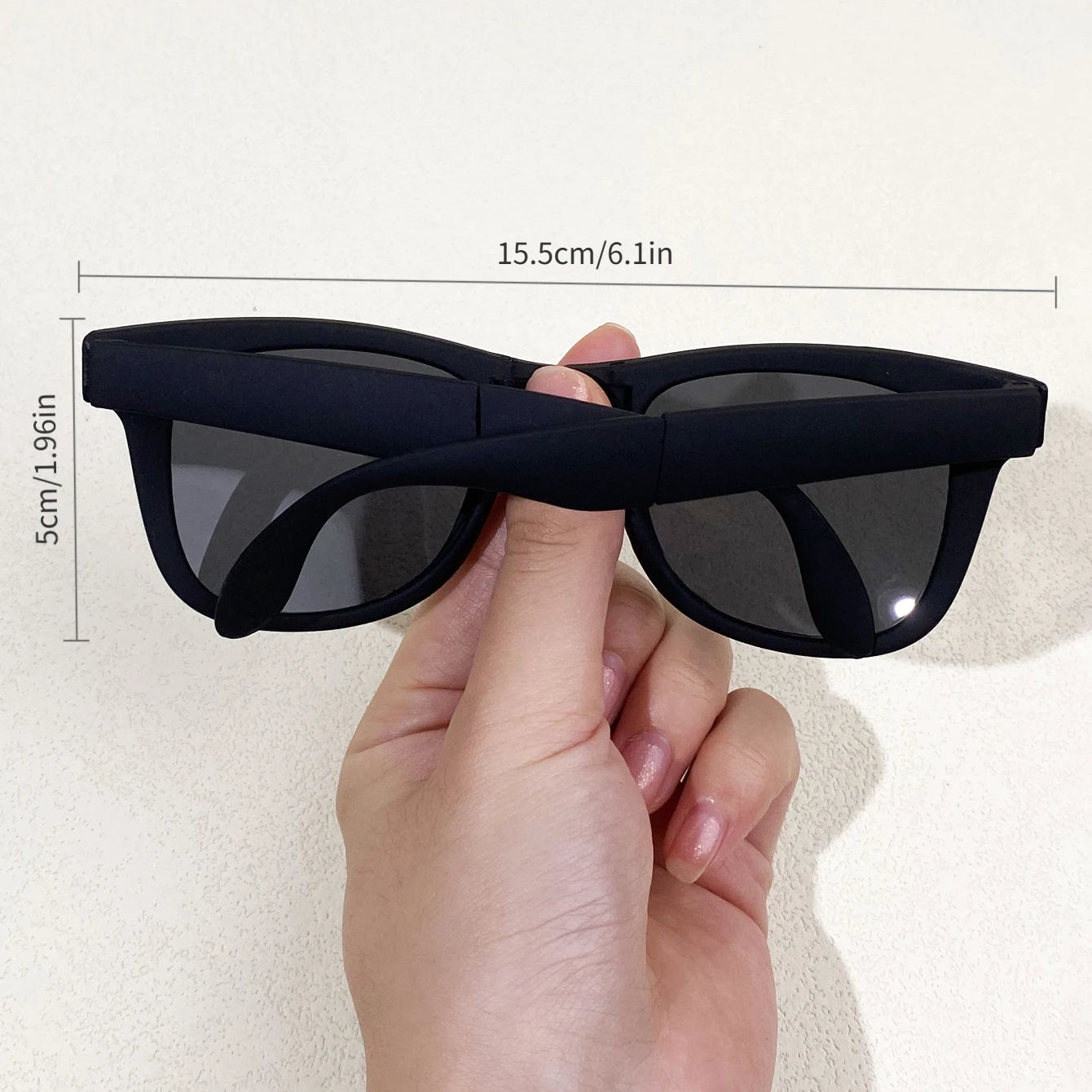 Folding Sunglasses for Women Men Trendy Designer Foldable Shade Portable UV Protection Sun Glasses