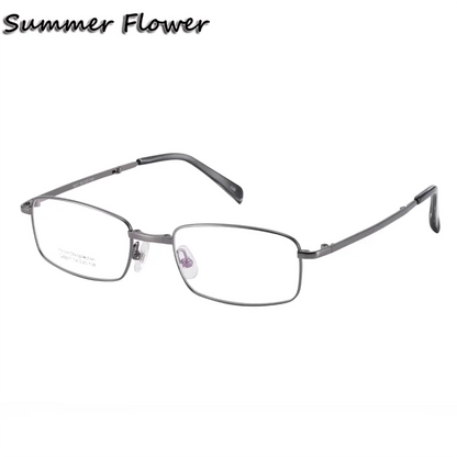 Foldable Optical Glasses Frame Customize Gafas Prescription Eyeglass Men Folding Reading Glasses with Case